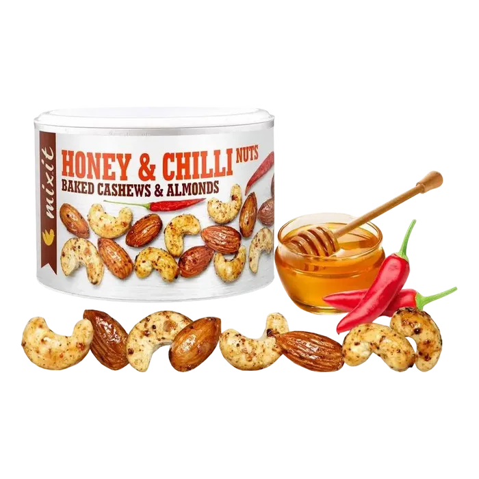 Mixit Oříšky z pece - med a chilli 140 g